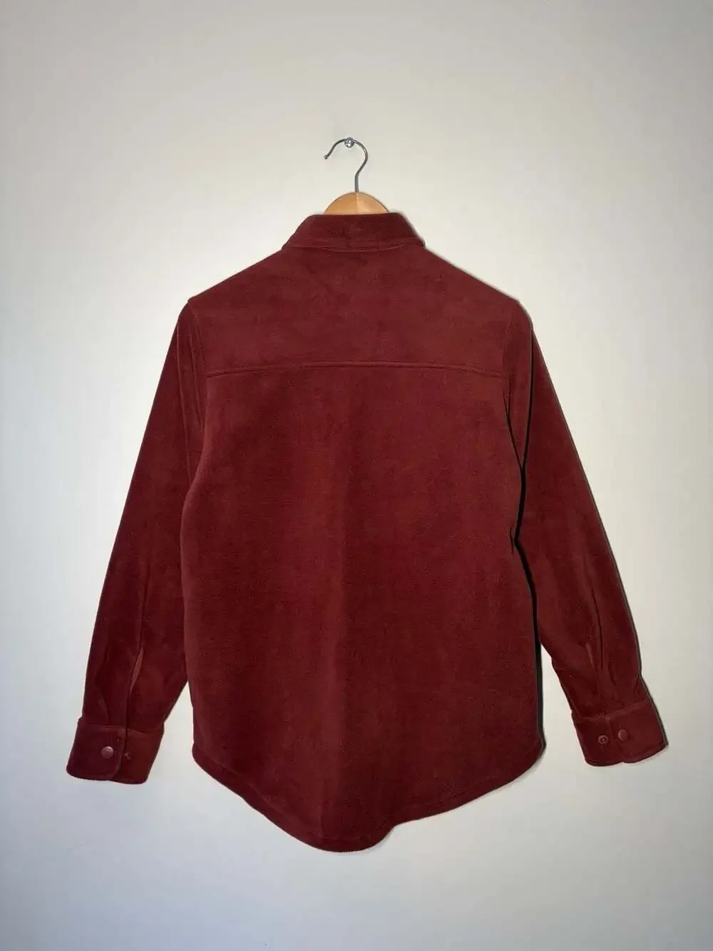 Tna Polar Fleece Button-Up Shirt Jacket - Picture 5 of 7
